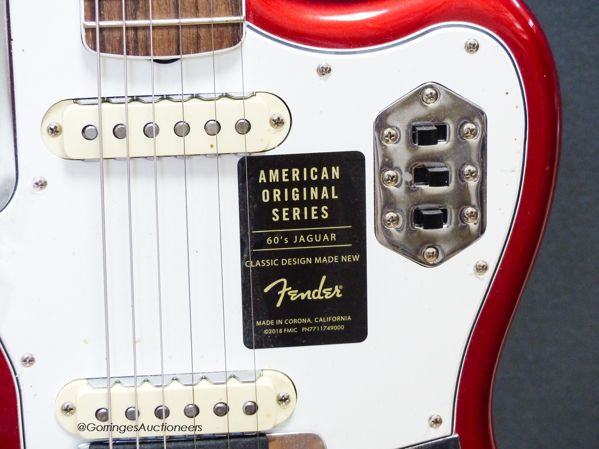 A Fender American Original 60’s Jaguar electric guitar